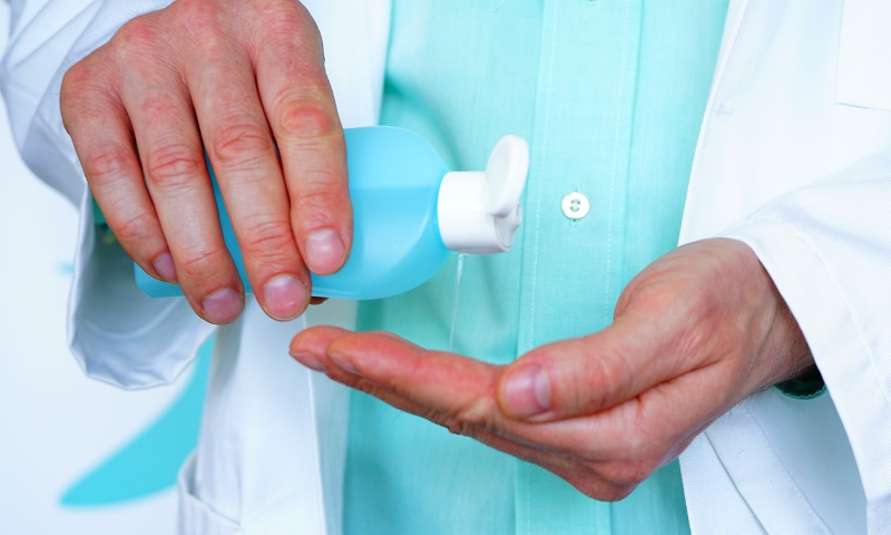 desinfecterende handgel // Pixabay